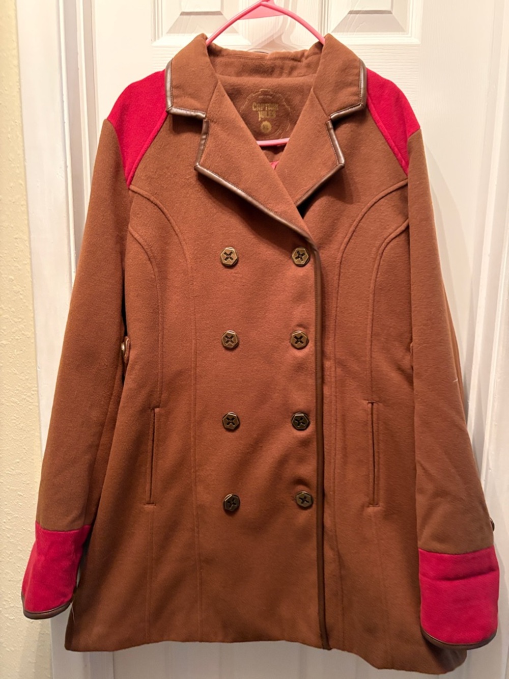 Captain Jules unisex xl steampunk  Double-Breasted coat vintage style Victorian